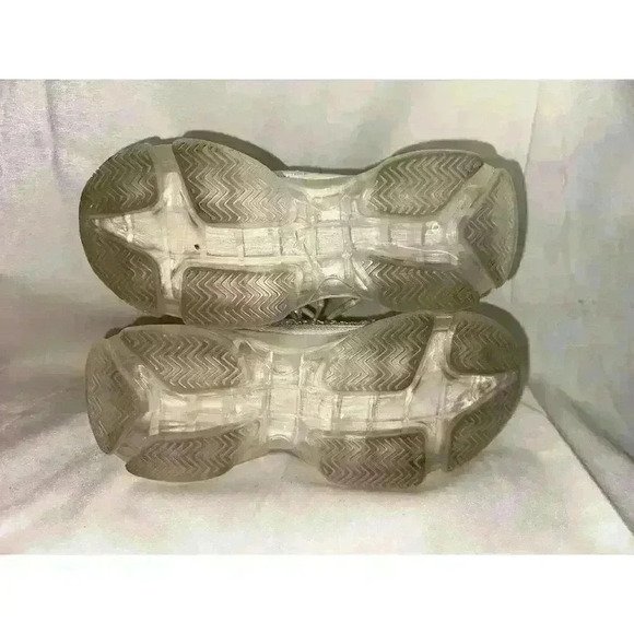 Steve Madden‎ Rhinestone Embellishment Maxima-R Women's White Tennie Shoe Sz 9 M - Picture 10 of 11